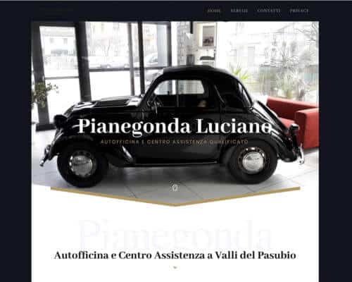 Sito Internet Autofficina Pianegonda