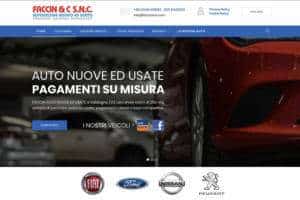 Sito Internet Autosalone Faccin