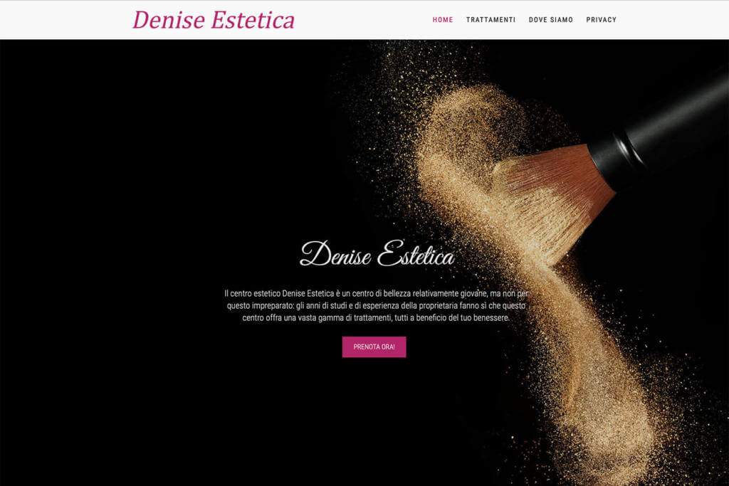 Sito Internet Denise Estetica