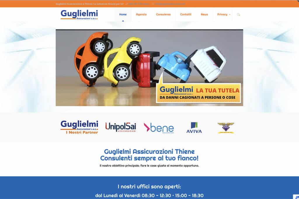 Sito Internet Guglielmi Assicurazioni