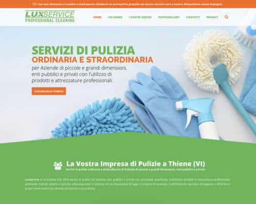 Sito Internet Lux Service Pulizie