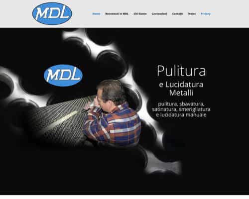 Sito Internet MDL Lucidatura Metalli