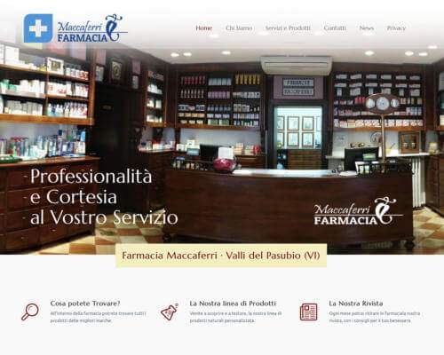 Sito Internet Farmacia Maccaferri