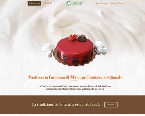 Sito Internet Pasticceria Campana