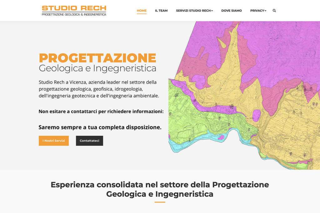 Sito Internet Studio Geologia Rech