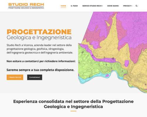 Sito Internet Studio Geologia Rech