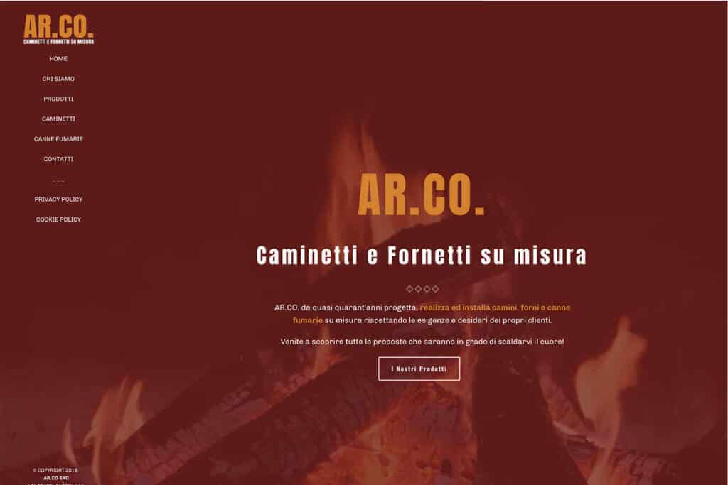 Sito Internet Arco Caminetti