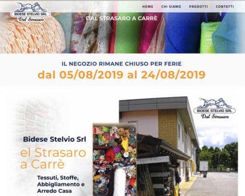 Sito internet Bidese Stelvio