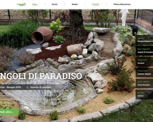 Sito Internet Costruire Giardini