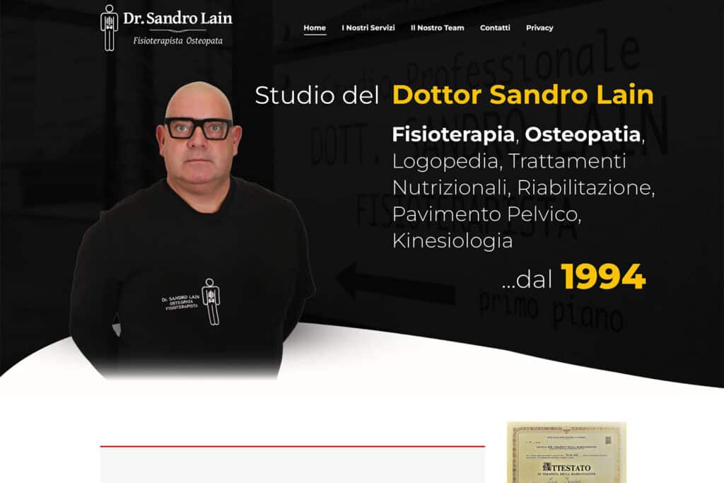 Fisioterapia Sandro Lain