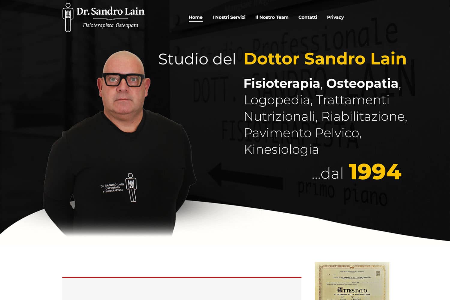 Fisioterapia Sandro Lain