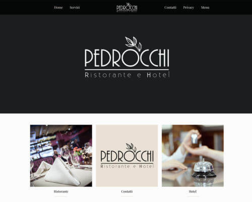 Sito Internet Hotel Pedrocchi