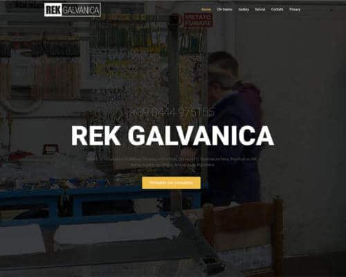 Sito Internet Rek Galvanica