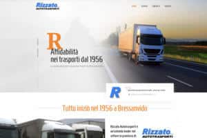 Sito Internet Rizzato Autotrasporti