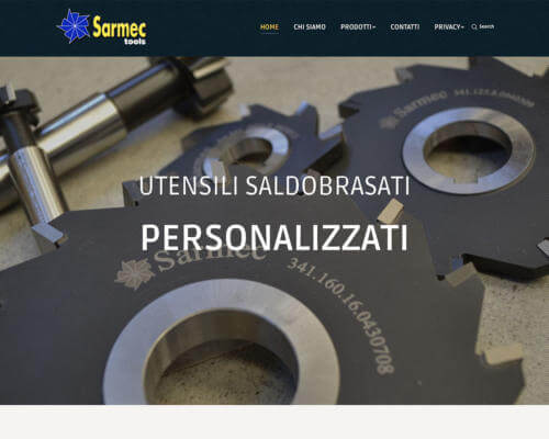 Sito Internet Sarmec Tools