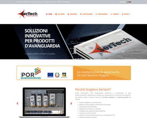 Sito Internet Sertech Elettronica