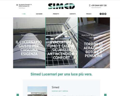 Sito Internet Simed Lucernari