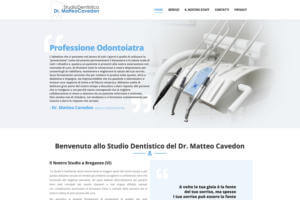 Sito Internet Studio Dentistico Cavedon