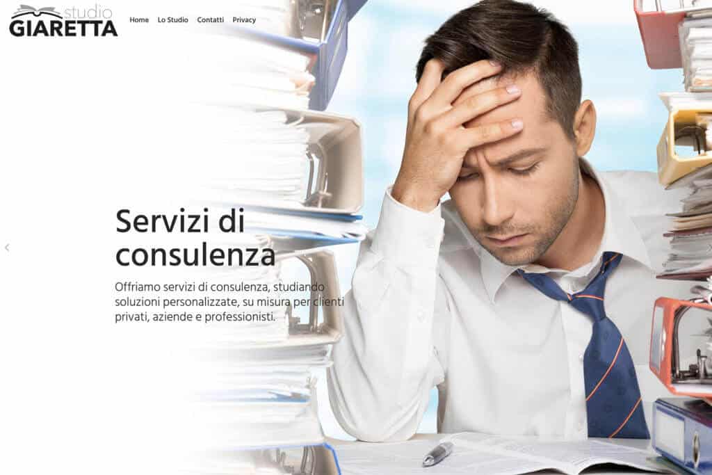 Sito Internet Studio Giaretta