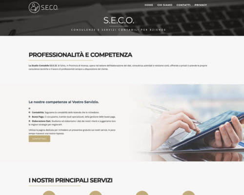 Sito Internet Studio Seco