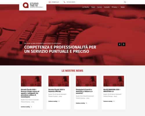 Sito Internet Studio Tre Gi