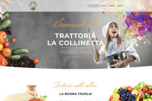 Sito Internet Trattoria La Collinetta