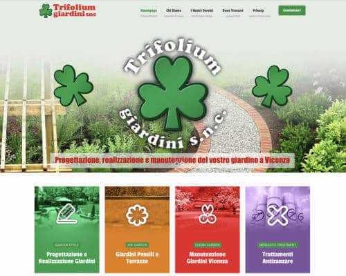 Sito Internet Trifolium Giardini