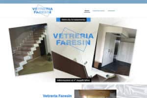 Sito Internet Vetreria Faresin