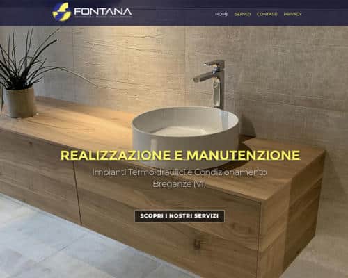 Sito Internet Fontana Impianti