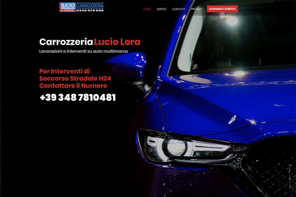 Sito Internet Carrozzeria Lucio Lora