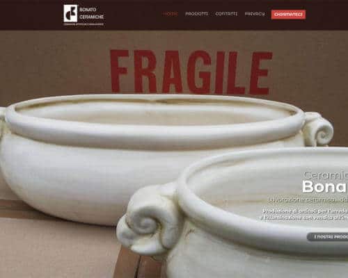 Sito Internet Ceramiche Bonato