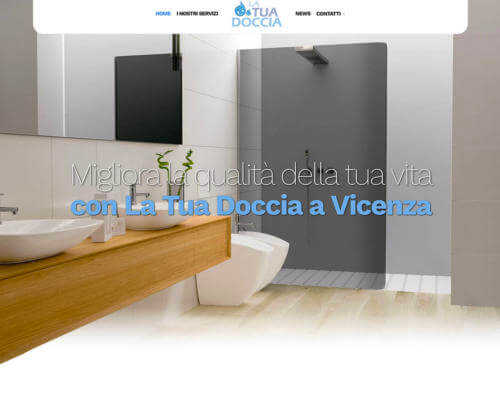 Sito Internet La Tua Doccia Vicenza