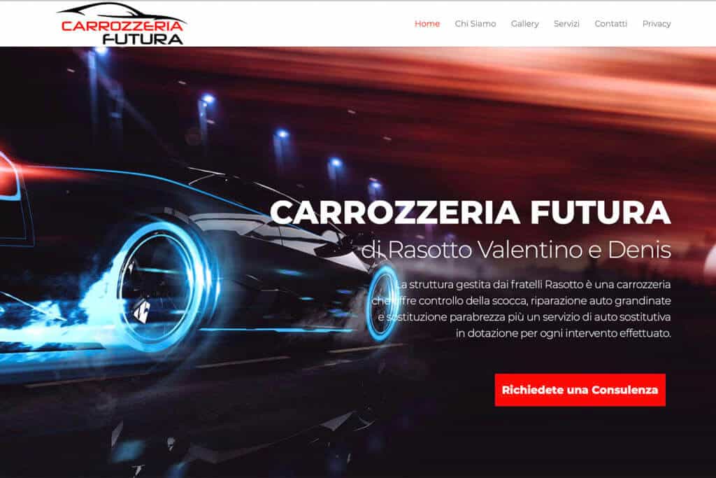 Sito Internet Carrozzeria Futura