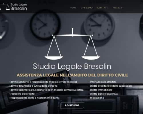 Sito Internet Studio Legale Bresolin