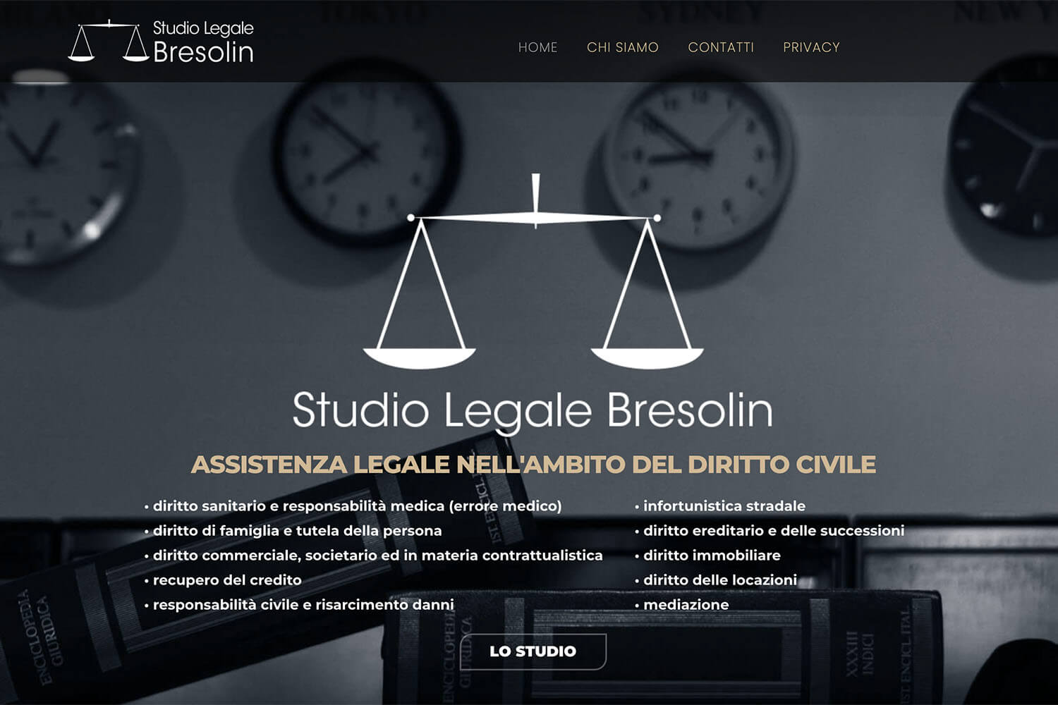 Sito Internet Studio Legale Bresolin