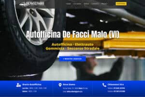 Sito Internet Autofficina De Facci Fabio