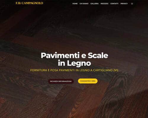 Sito Internet Fratelli Campagnolo Pavimenti