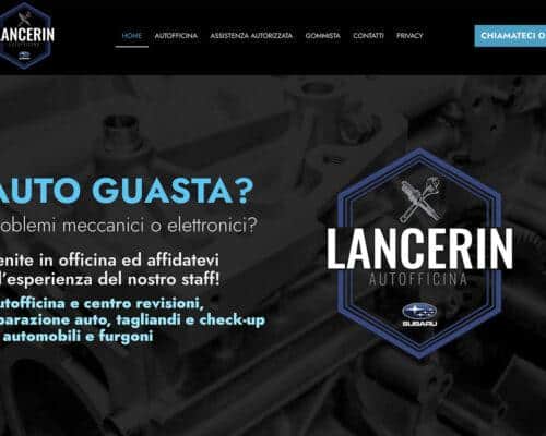 Sito Internet Autofficina Lancerin