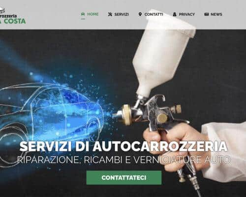 Sito Internet Carrozzeria Dalla Costa