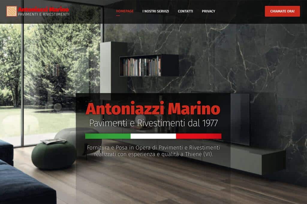 Sito Internet Ceramiche Antoniazzi Marino