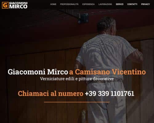 Sito Internet Giacomoni Mirco