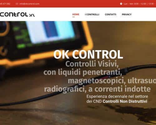 Sito Internet OK Control