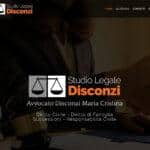 Sito Internet Studio Legale Disconzi