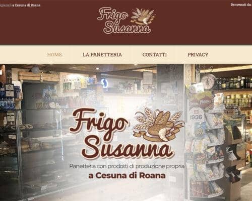 Sito Internet Susanna Frigo