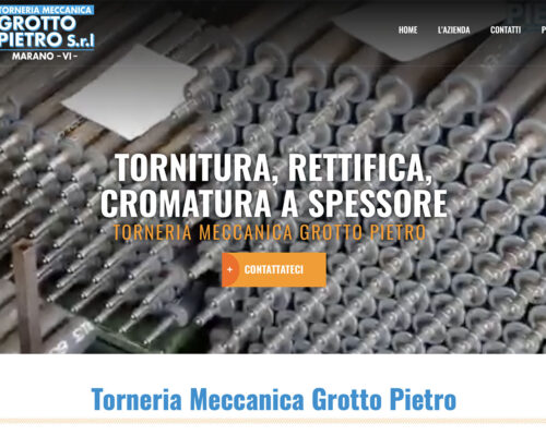 Sito Internet Torneria Meccanica Grotto