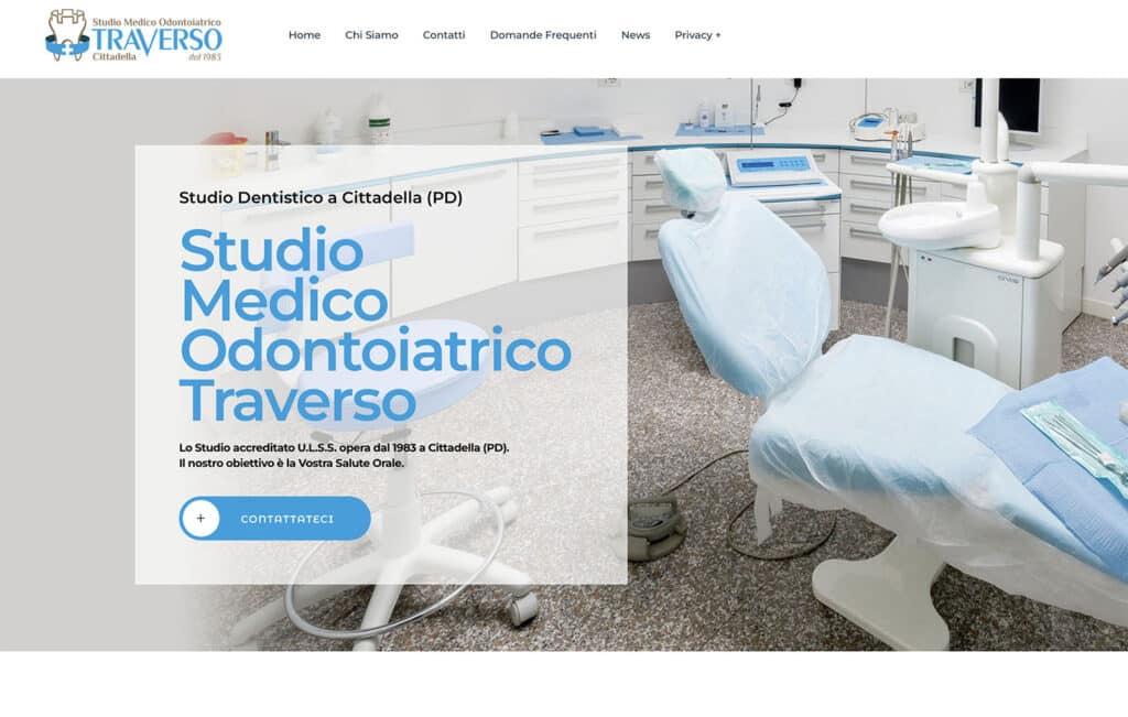 Sito Internet Studio Dentistico Traverso