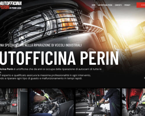 Sito Internet Autofficina Perin Luca