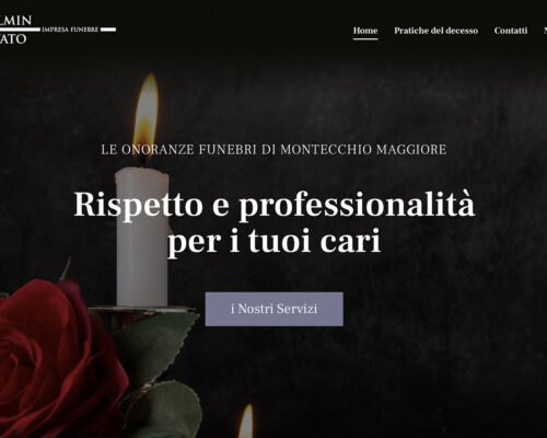 Sito Internet Impresa Funebre Sgolmin Lovato