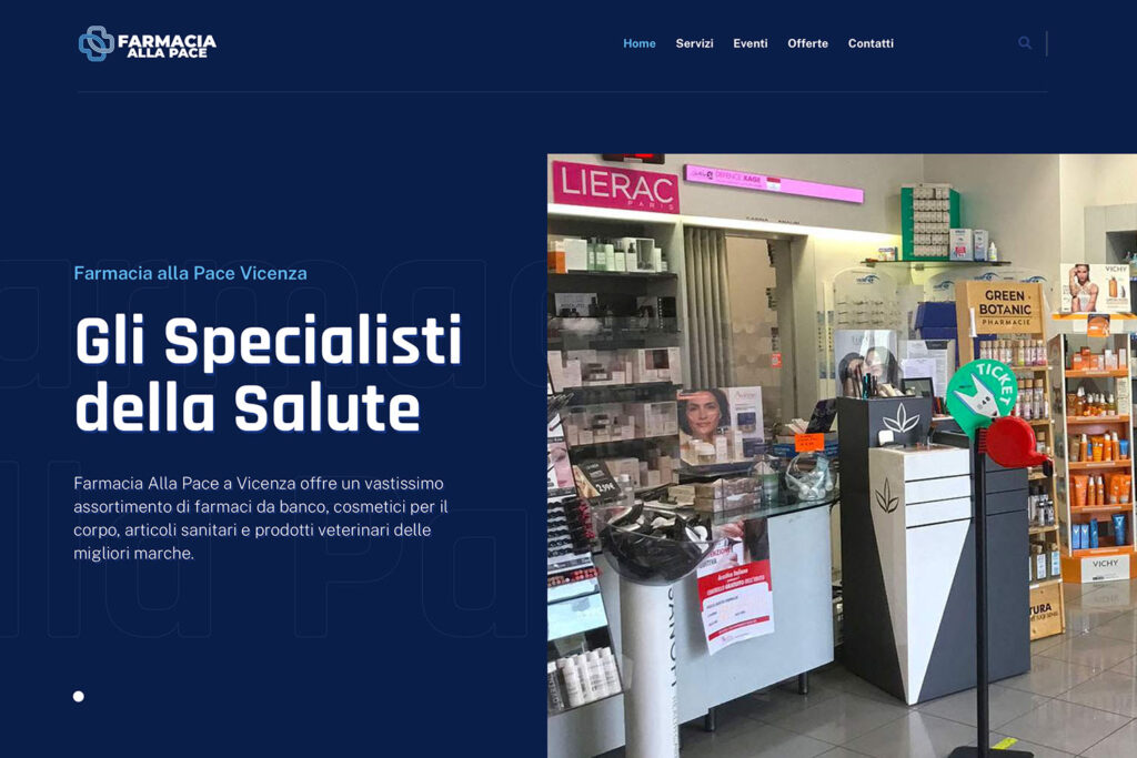 Sito Internet Farmacia Alla Pace