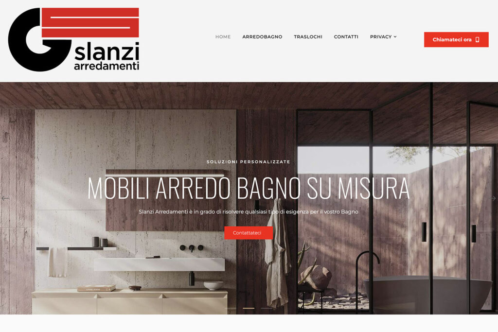 Sito Internet Arredo Bagno Slanzi
